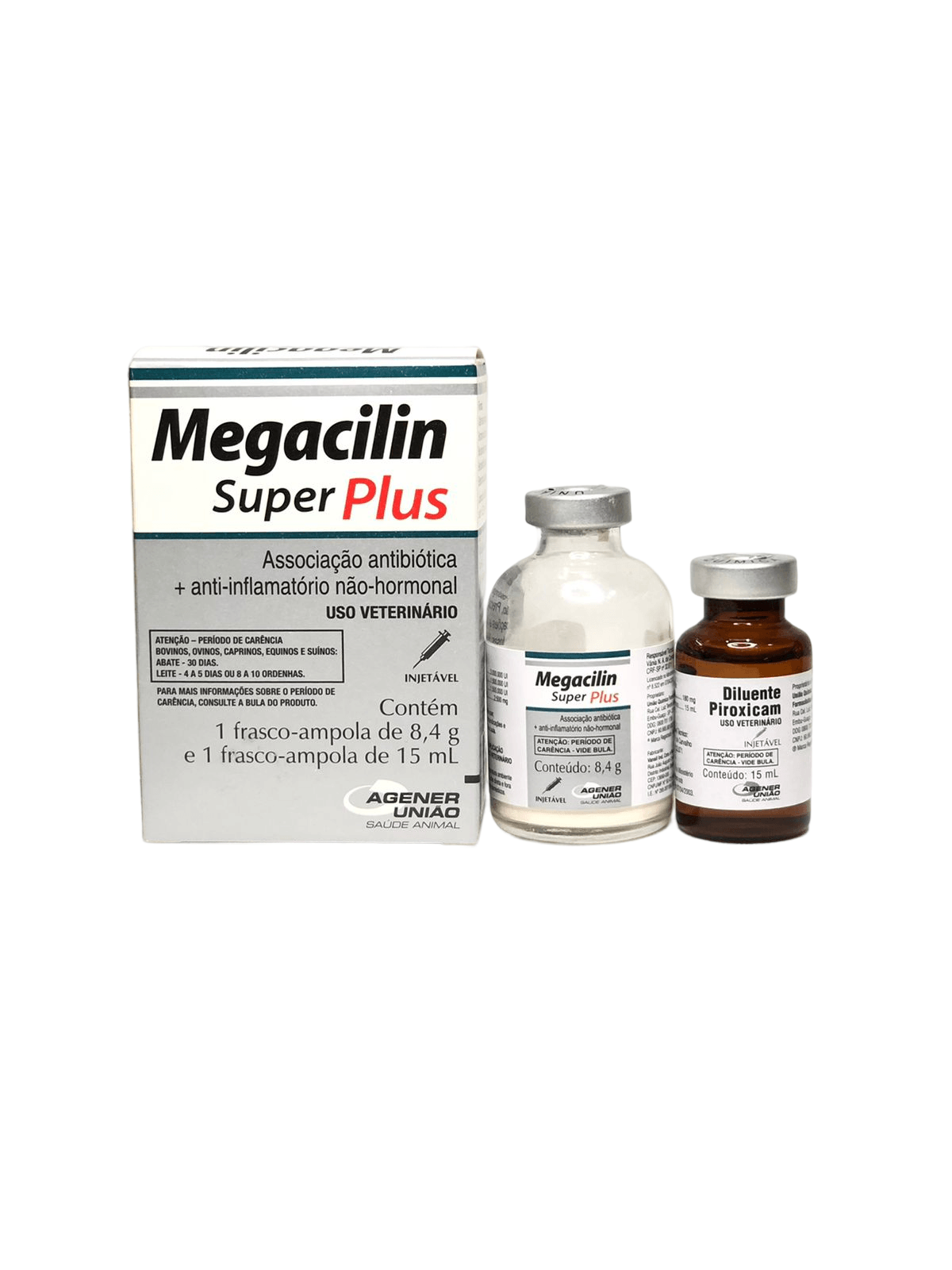 Megacilin Super Plus Antibiótico e Anti-inflamatório Injetável