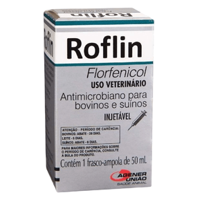 Roflin-50-ml---Antimicrobiano-injetavel---Florfenicol-30----Agener---Casa-da-Lavoura